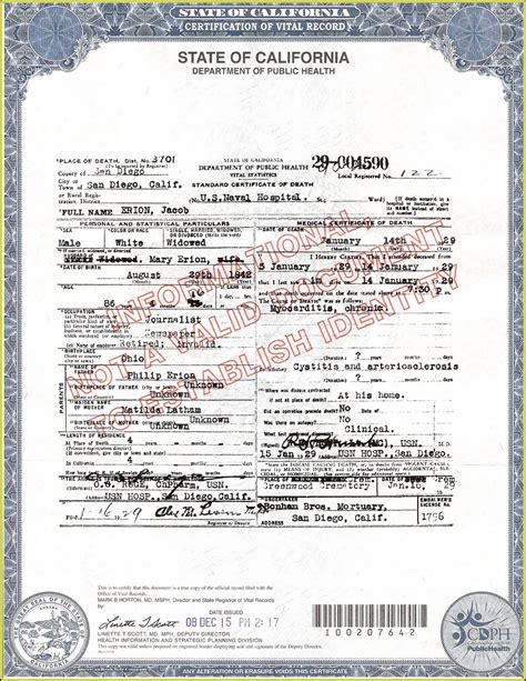 birth certificate martinez ca